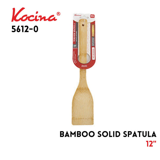 Bamboo 12" Solid Spatula