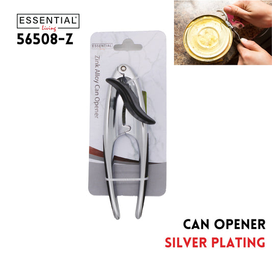 Can Opener, Zinc Alloy with Sliver Plating
