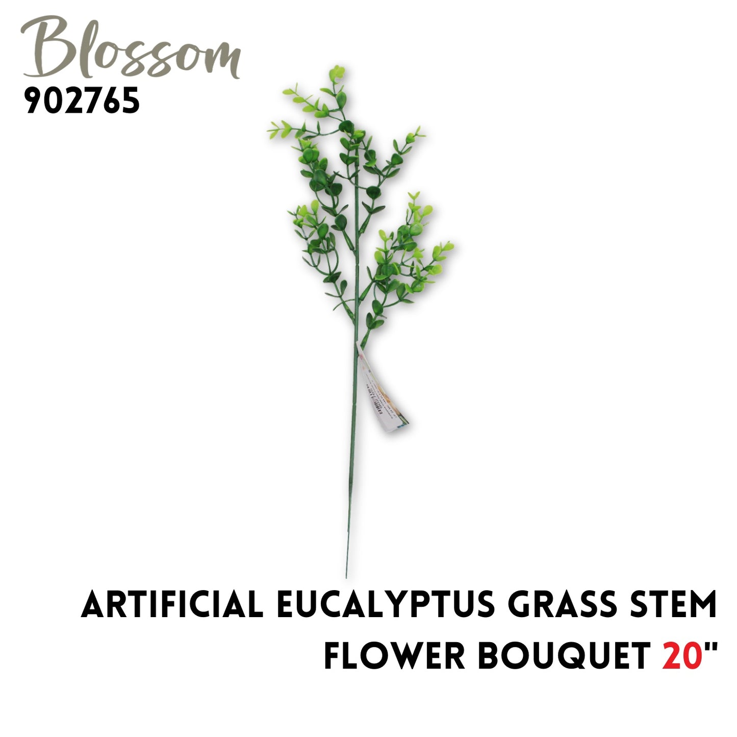 Eucalyptus Grass Stem Flower Bouquet