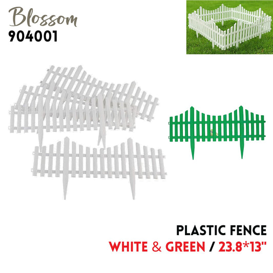 Plastic Fence ,23.8"x13",Asstd 2 colors
