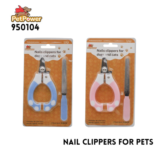 Nails Clippers For Dogs & Cats, Blue & Pink