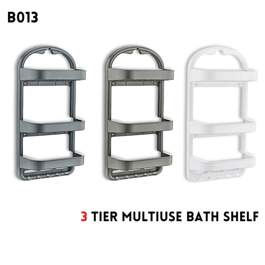 Multiuse Bath Shelf, 5"x11"x25"