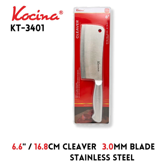6.6" Cleaver, 3.0Mm, S/S Blade,16.8Cm