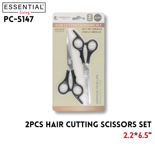 2pcs Hair Cutting Scissors 6.5"x2.2"