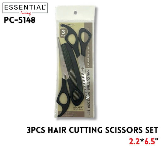 3pcs Hair Cutting Scissors 6.5"x2.2"