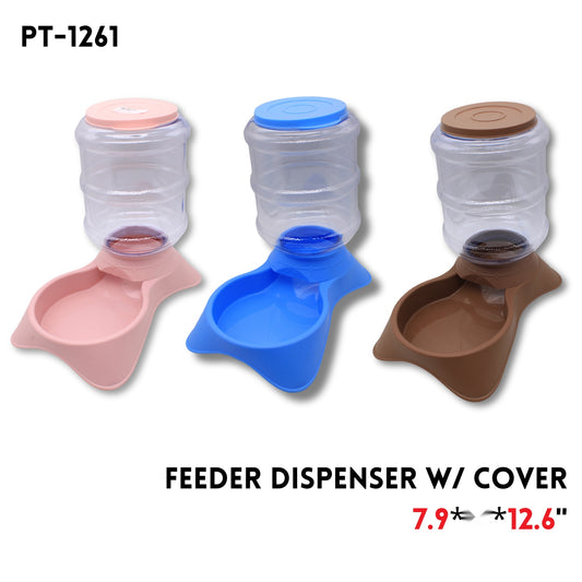 Feeder Dispenser w/cover 7.9"x13"x12.6"