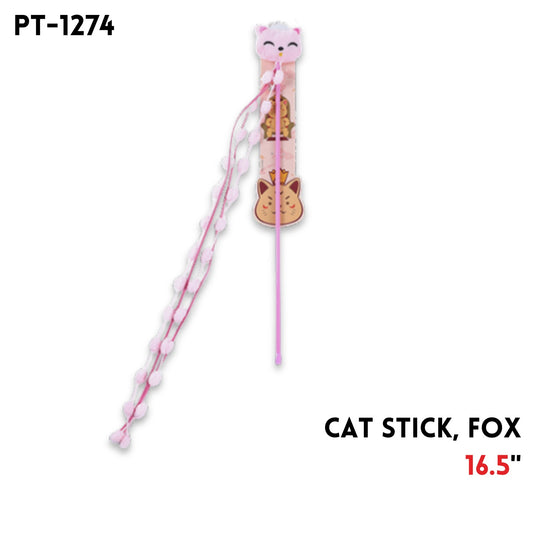 Cat Stick, Fox Design, 16.5"