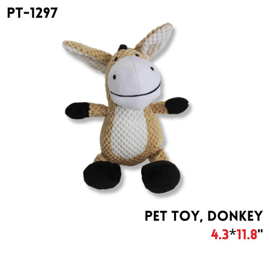 Pet Toy, Donkey 11.8"x4.3"