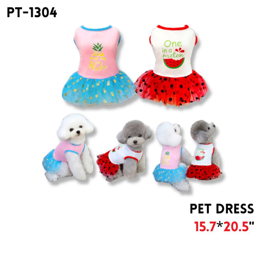 Pet Dress, 2 Colors, 15.7”x20.5"