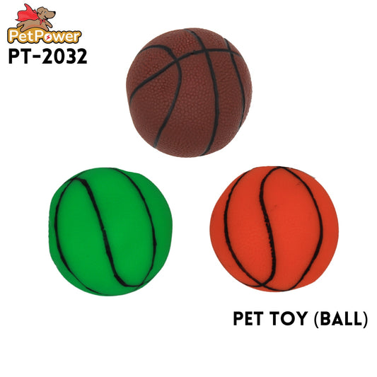 Pet Toy (Balls assorted colors) 3" diameter
