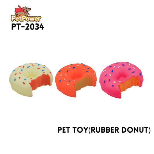 Pet Toy (Plastic Donuts) 4.5" diameters