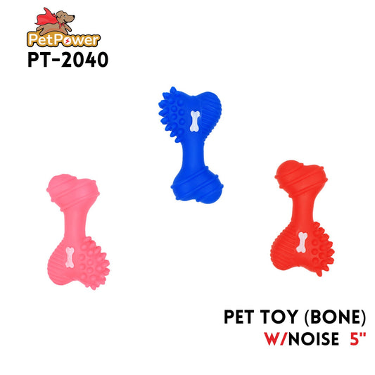 Pet Toy (plastic bone) assorted colors
