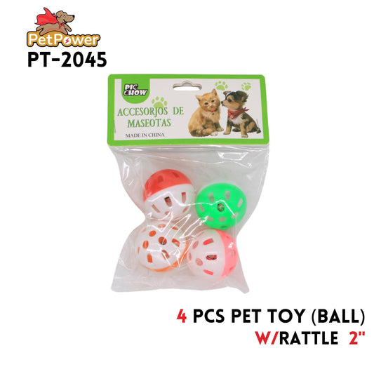 Pet Toy (Balls assorted colors 1.5" diameters)