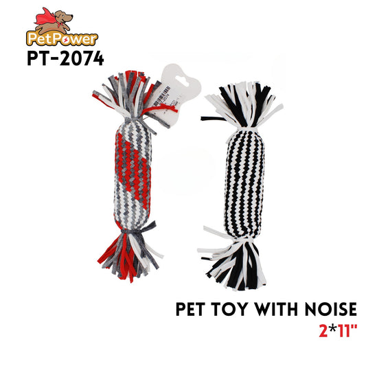 Pet Toy with whizzle 11" x 2" wide