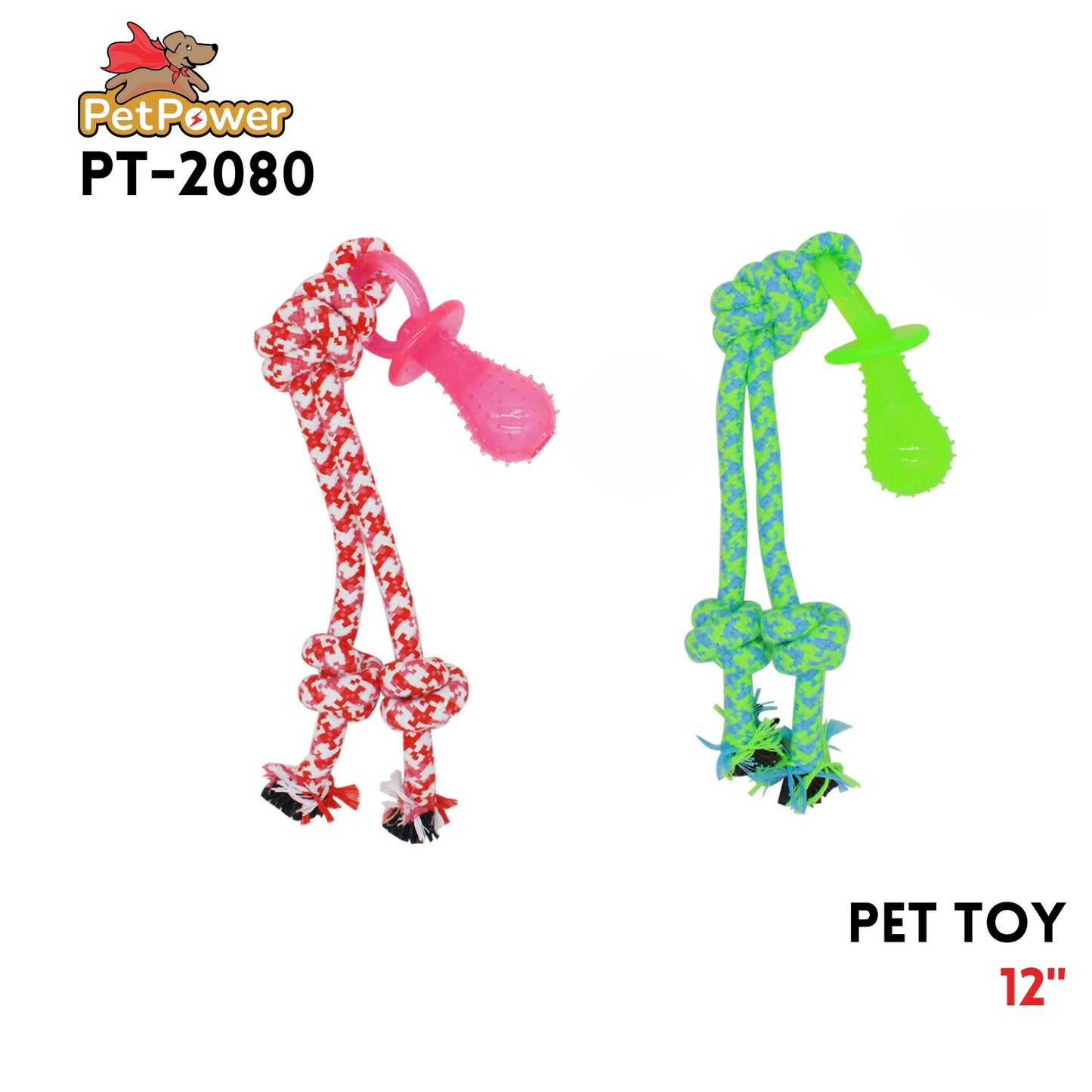Pet Toy Assorted Colors 12"