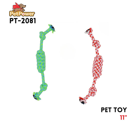 Pet Toy Assorted Colors 11" Long