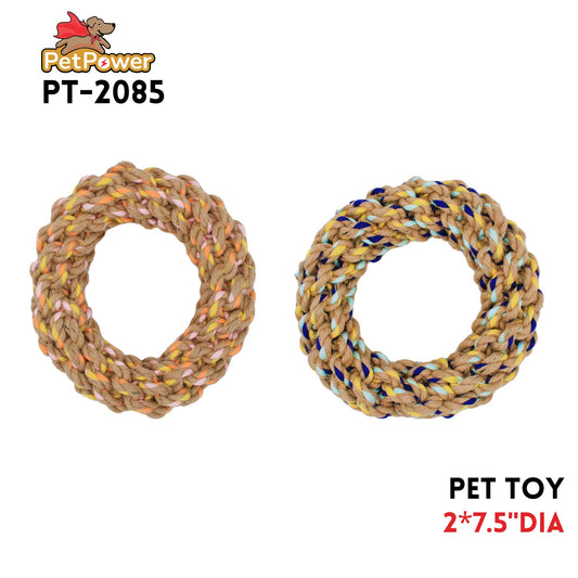 Pet Toy 7.5" diameter  x2" thickeness