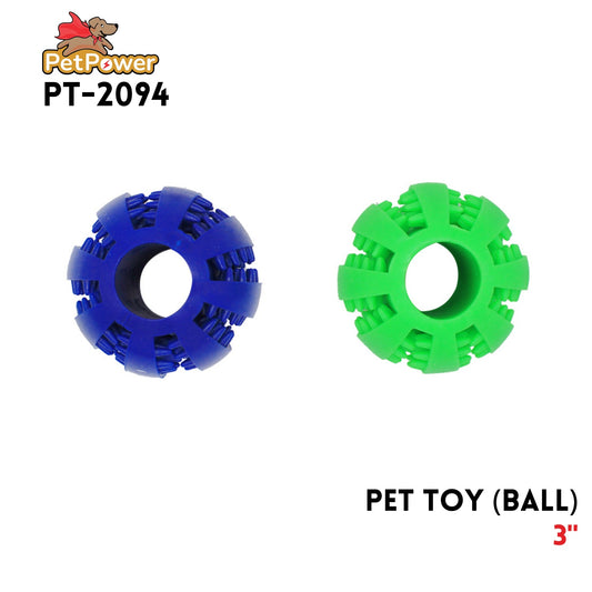 Pet Toy (Balls assorted colors) 3" diameters