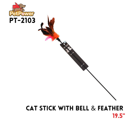 19.5" Cat Stick With bell