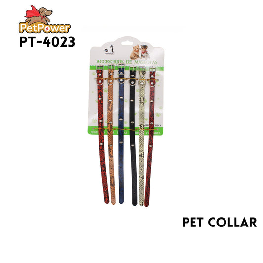 Pet Collar 15" x  .5" Asst Colors
