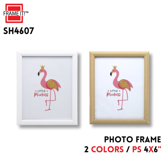 PS Photo Frame 4x6" 2 Colors Asstd