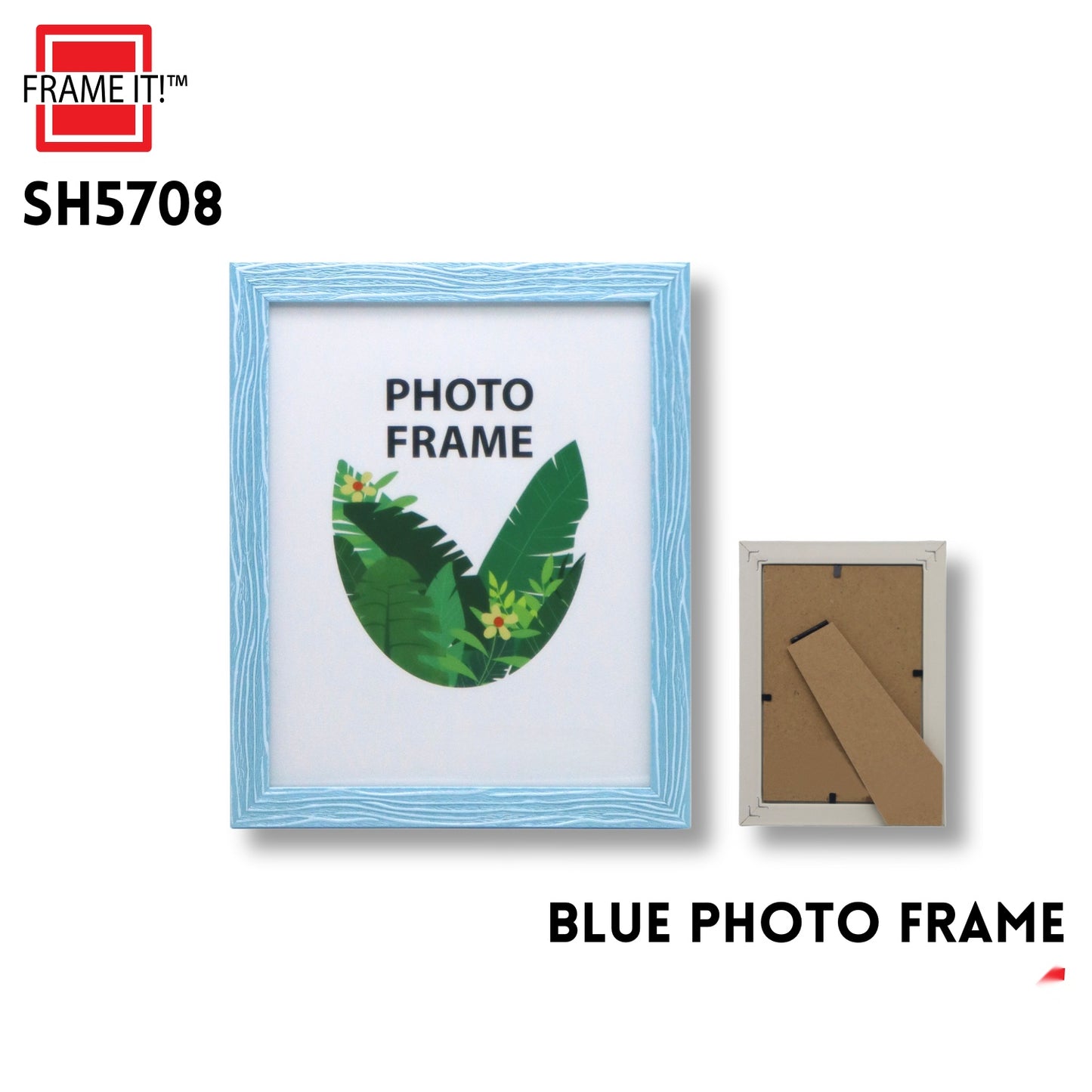 PS Photo Frame 5x7" Blue