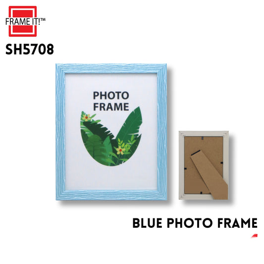 PS Photo Frame 5x7" Blue