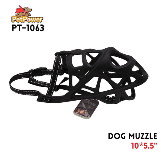 dog muzzle 10"x5.5"