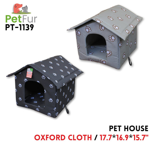 Pet House Oxford cloth 17.7*16.9*15.7inch,2 colors