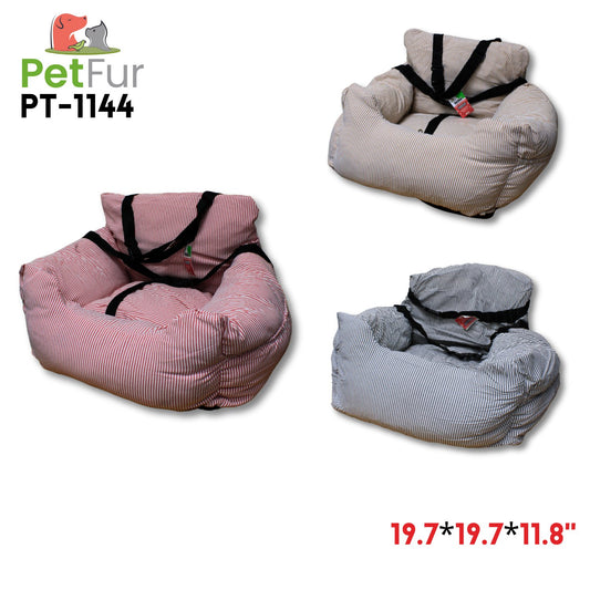 Pet Bed colored weaving cloth 19.7*19.7*11.8inch,3 colors