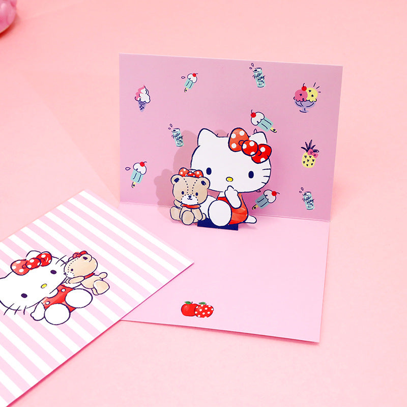 Hello kitty card and envelope