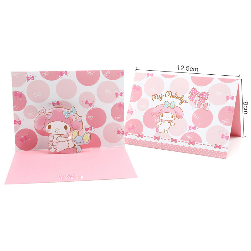 Sanrio Pop up cards my melody Dimensions