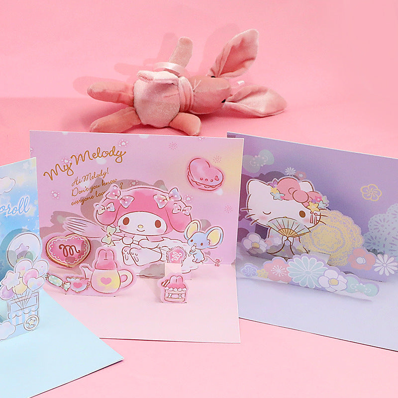 Adorable Sanrio Pop up cards