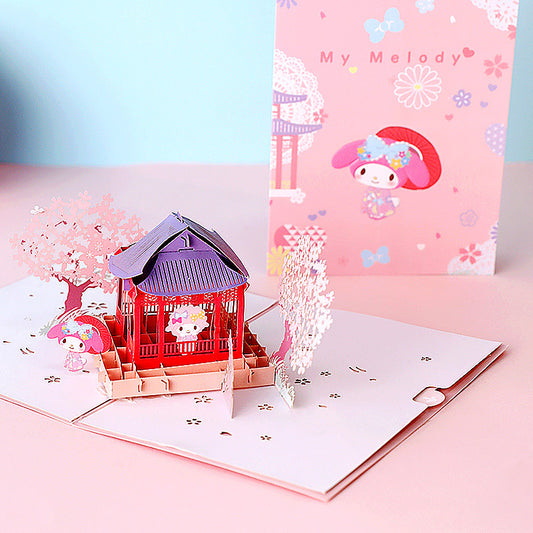 Architectural My Melody Pop up card