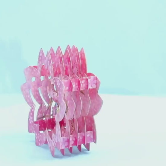 Mini Sakura layered Pop out card video