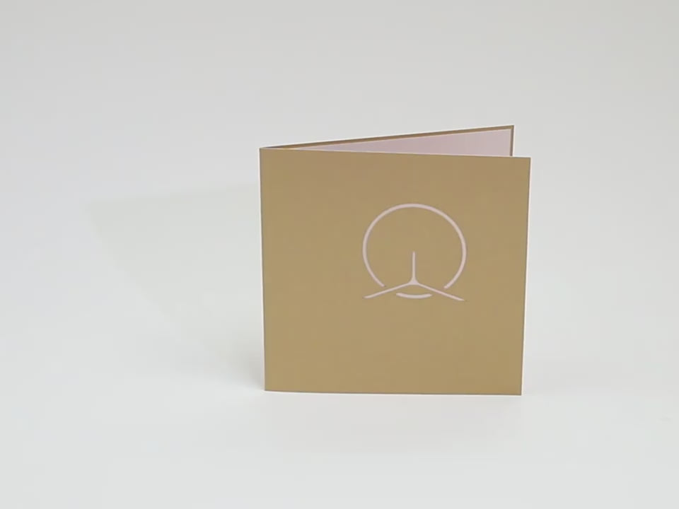 Tri colored ferris wheel Pop up card video